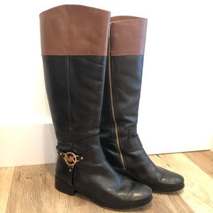 MICHAEL KORS leather riding boots- worn 3 times